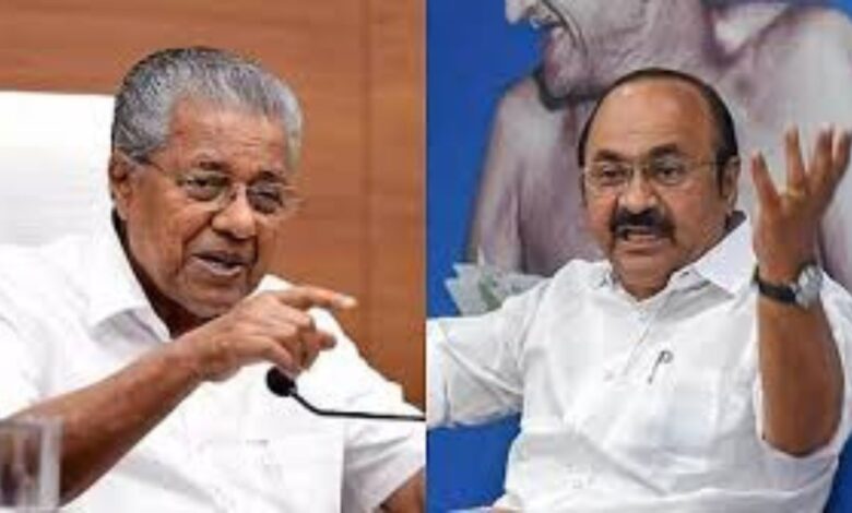 Pinarayi Vijayan(Left) and VD Satheesan (Right)