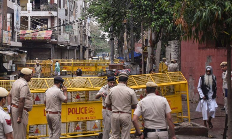 Strict vigil in Delhi’s Uttam Nagar as Eid observed after tensions