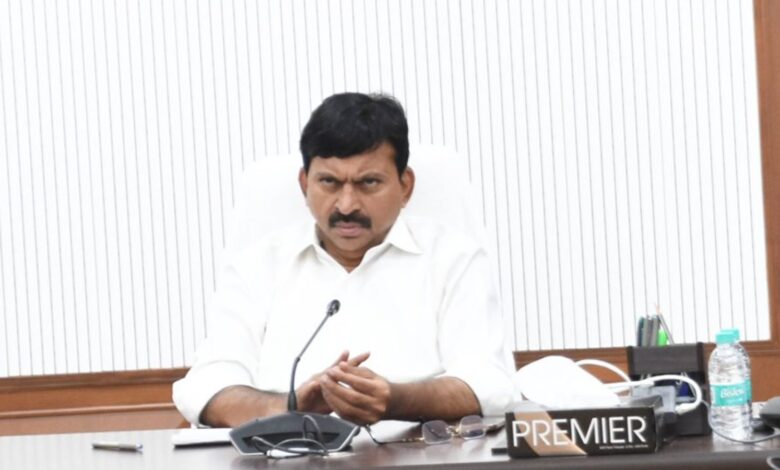 Telangana Revenue, Housing and Information and Public Relations Minister Ponguleti Srinivas Reddy