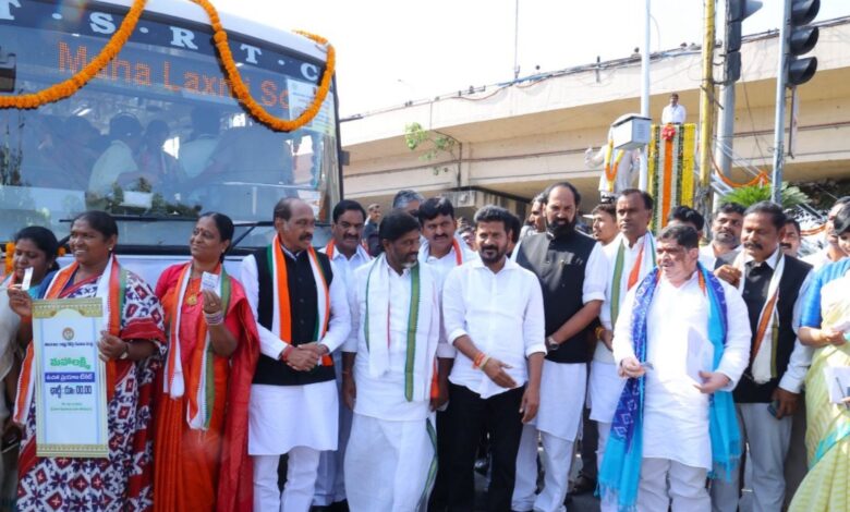 Telangana free bus scheme achieves new milestone, saves women Rs 10K crore