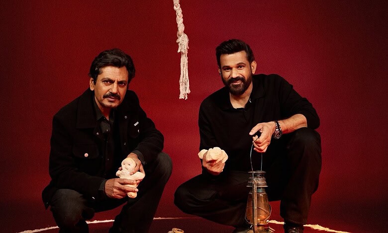 Nawazuddin Siddiqui featured in promotional image for 'Tumbbad 2' film announcement.