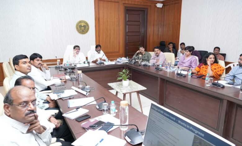 Deputy Chief Minister Mallu Bhatti Vikramarka conducts review meeting on Musi rejuvination works at Secretariat