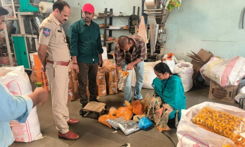 Raid at namkeen, chikki and Osmania biscuit units in Hyderabad