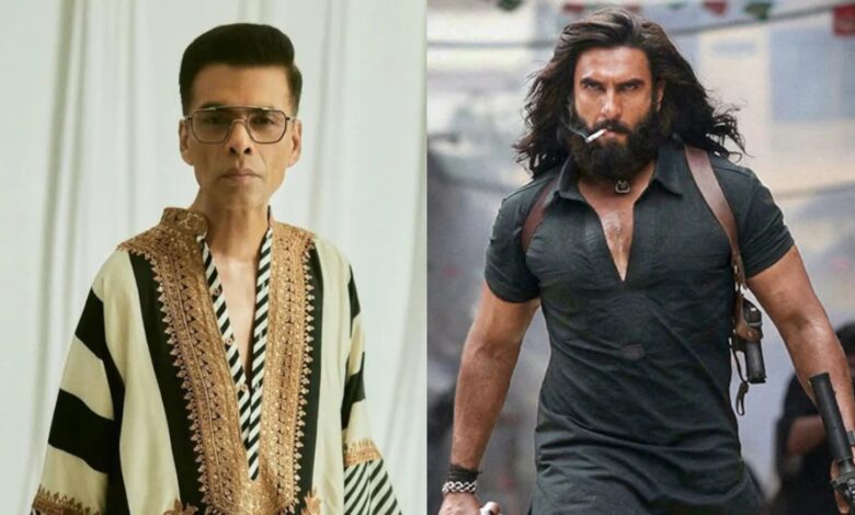 Karan Johar and Ranveer Singh