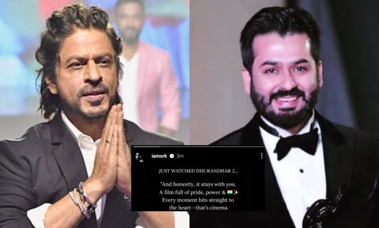 Shah Rukh Khan and Aditya Dhar