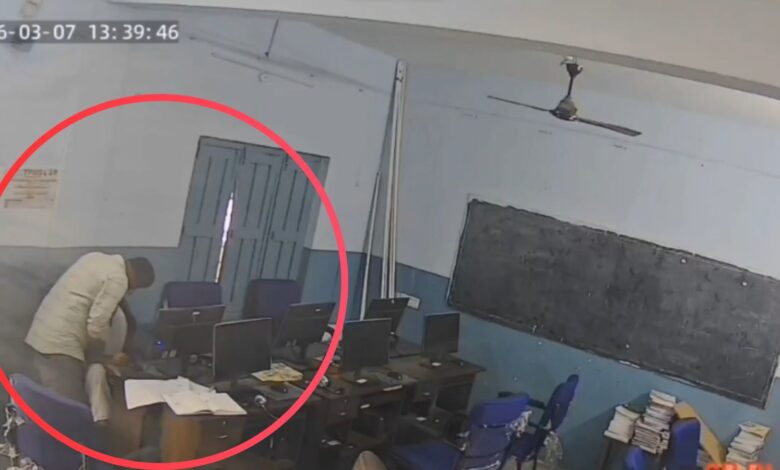 Teacher’s assistant caught misbehaving with Class 10 student, suspended