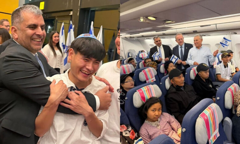 250 Indian Jews from NE region reach Israel; 1,200 more to reach by 2026 end