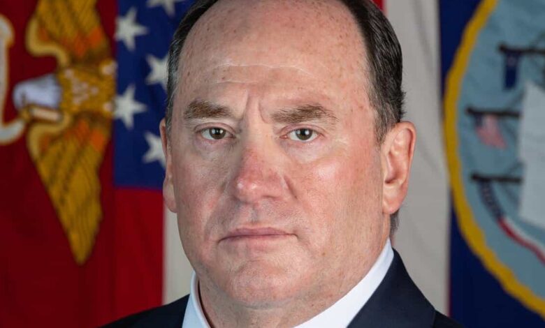 Image of fired US Secretary of Navy John Phelan