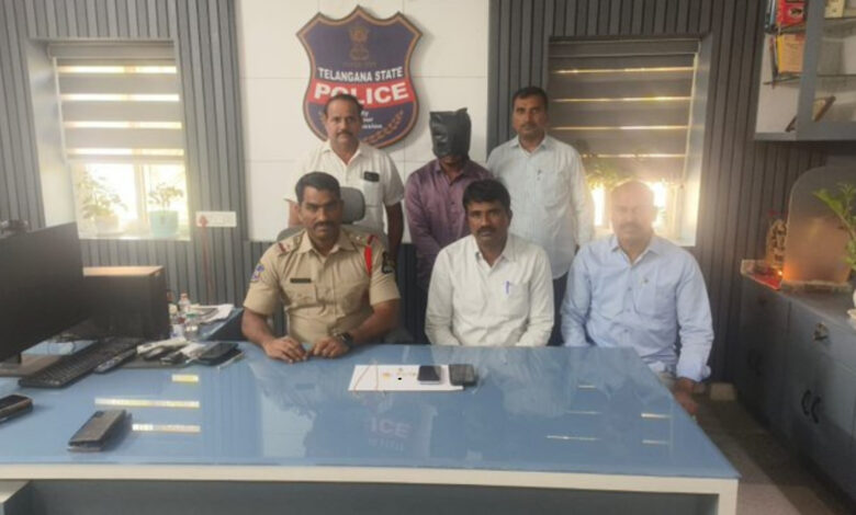 A habitual house burglary accused was apprehended by the Mailardevpally Police Station