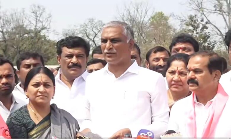Harish Rao writes to Uttam, flags ‘unscientific’ ops in Kaleshwaram, Devadula