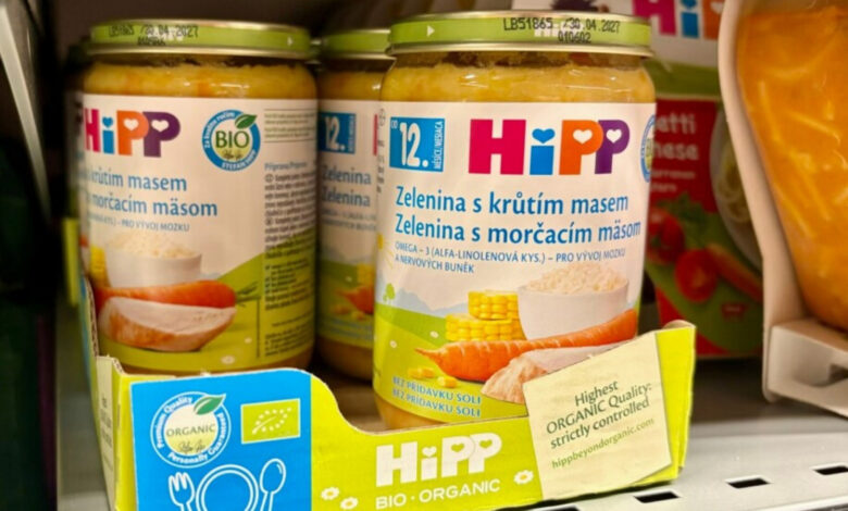 Baby food brand HiPP recalls jars after samples tested positive for rat poison