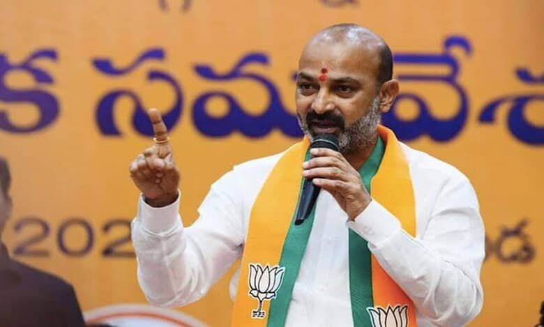 Bandi Sanjay questioned Revanth Reddy as to based on what evidence presented by the state government could the CBI conduct an investigation into the Kaleshwaram Project.