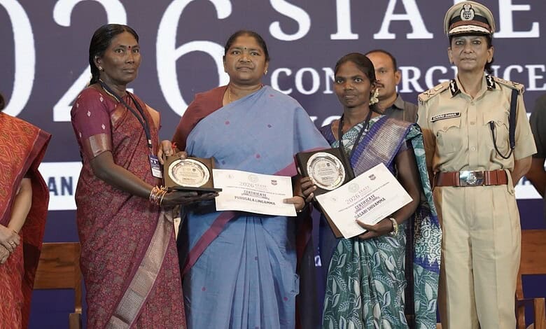 Bonded labourers in Telangana being recognised and supported for their rescue efforts.