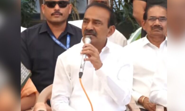 Bharatiya Janata Party (BJP) MP Eatala Rajender