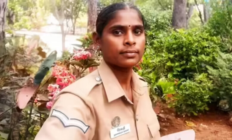 Female constable R Revathi