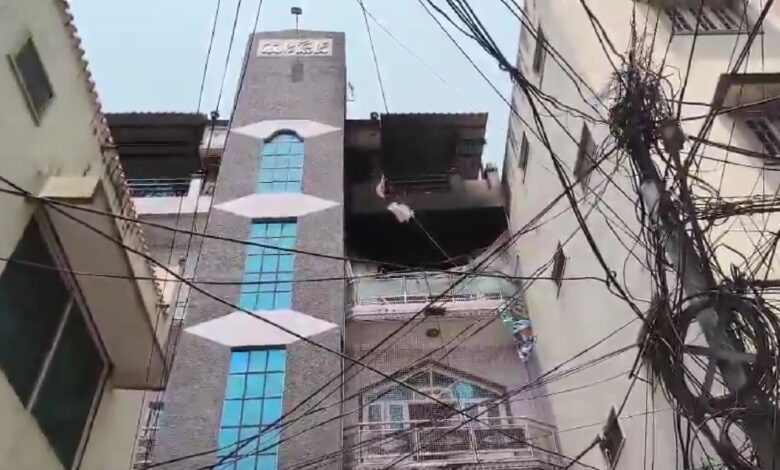 Fire at Nampally’s Red Hills residential building; 23 residents rescued safely