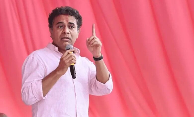 KTR questions why the NDSA doesn't visit the irrigation projects which failed during the Congress government's rule.