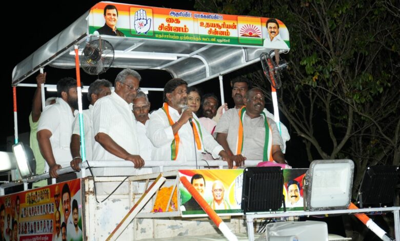 Bhatti Vikramarka campaigns in Puducherry, cites Telangana’s welfare record