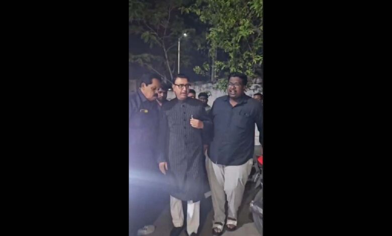 Amjed Ullah Khan at the LB Nagar Police station