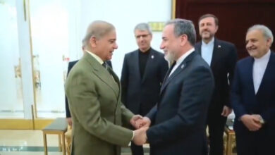 Pakistan PM Shehbaz Sharif, Iranian Foreign Minister Aragchi meeting ends