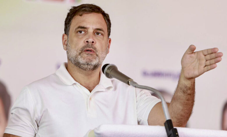 Kerala polls: Rahul Gandhi at public meeting
