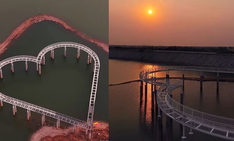 Telangana's first heart-shaped glass bridge to open near Hyderabad