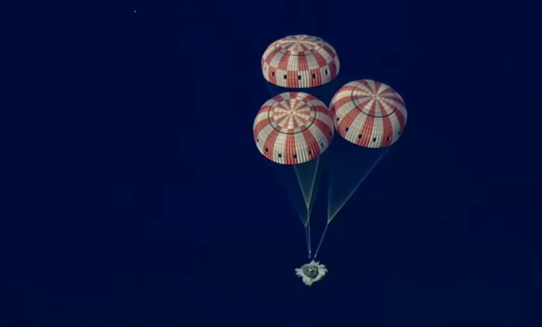 Artemis II: 1st crewed lunar voyage in 50 yrs ends with pacific splashdown