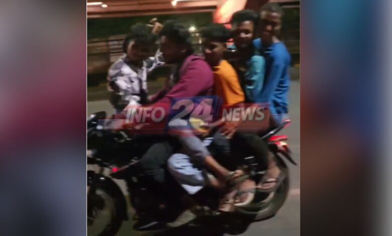 Rapido driver among 5 held for dangerous bike stunts in Hyderabad