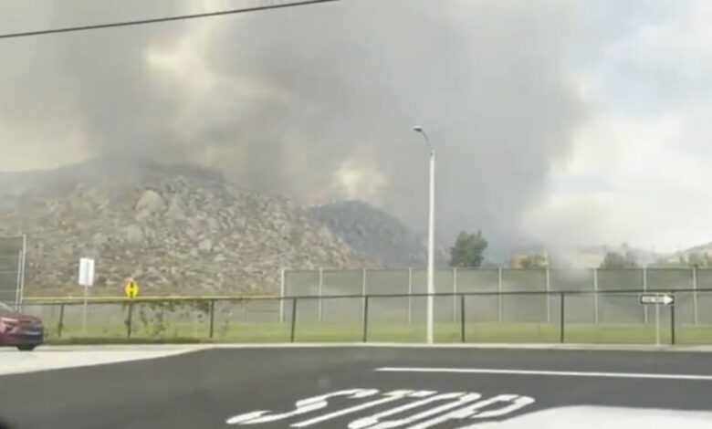 Wildfire in California
