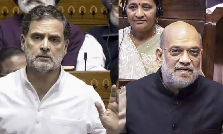 Rahul Gandhi and Amit Shah