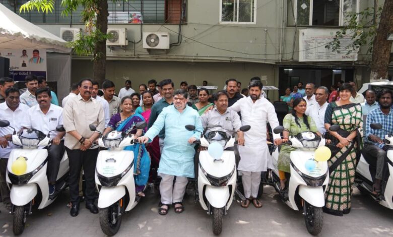 Five people with disabilities receive battery-operated wheelchairs