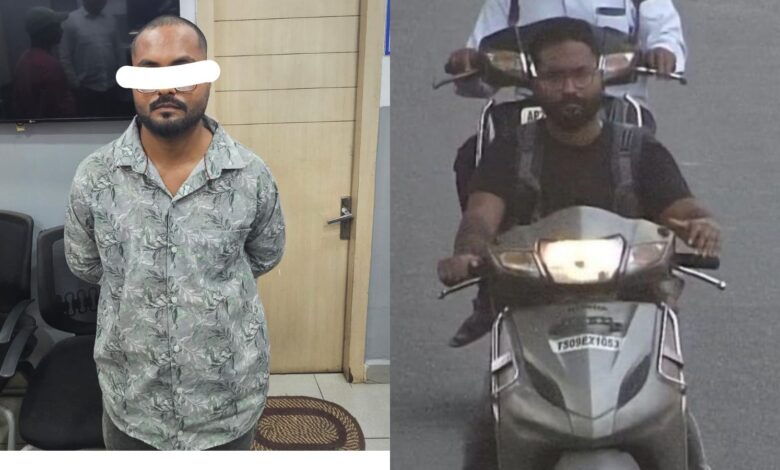 Hyderabad Police traces thief after viral traffic challan image