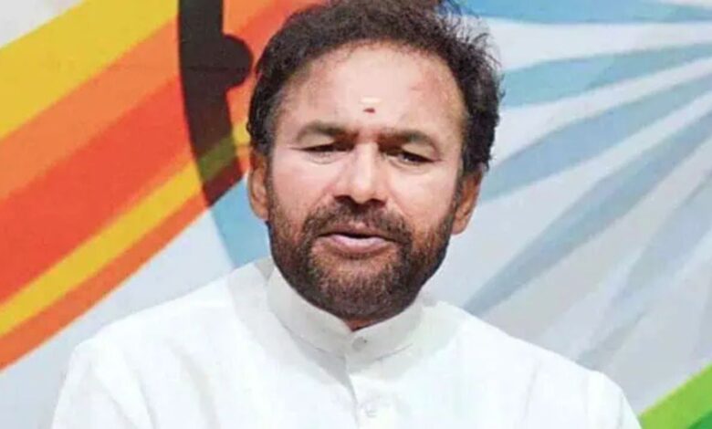 Union minister G Kishan Reddy