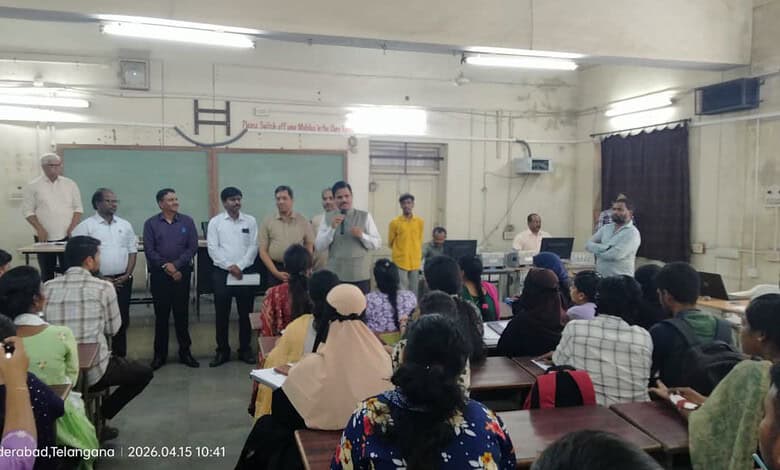 OU conducts certificate verification for TGSET candidates in Hyderabad.