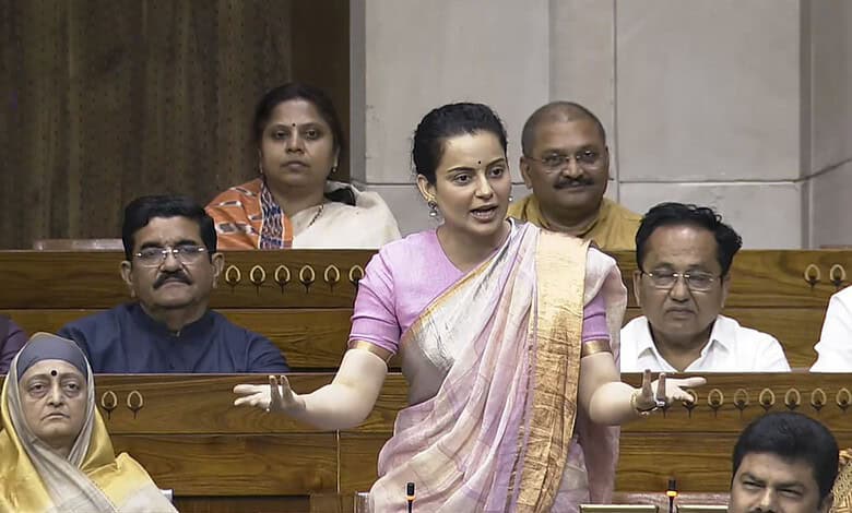 Kangana Ranaut criticises Congress over doubts on women's reservation bill, praises Modi as a feminist le.