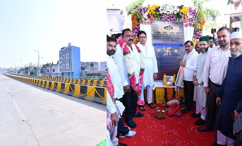 Telangana IT Minister Sridhar Babu inaugurates Shastripuram ROB