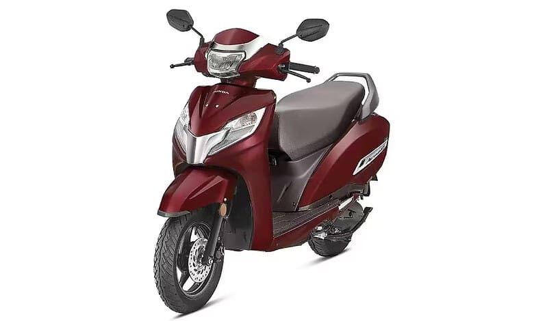 Hyderabad constable riding a red scooter, involved in an identity mix-up, highlighting a scooter confusio.