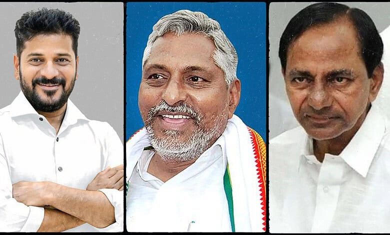 Telangana political leaders discuss Praja Palana issue amid Congress and BRS tensions.