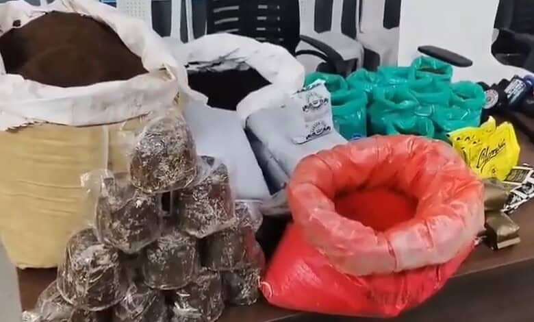 Authorities seize 3,000 kg of adulterated tea powder during H-FAST raids, 10 arrests made.