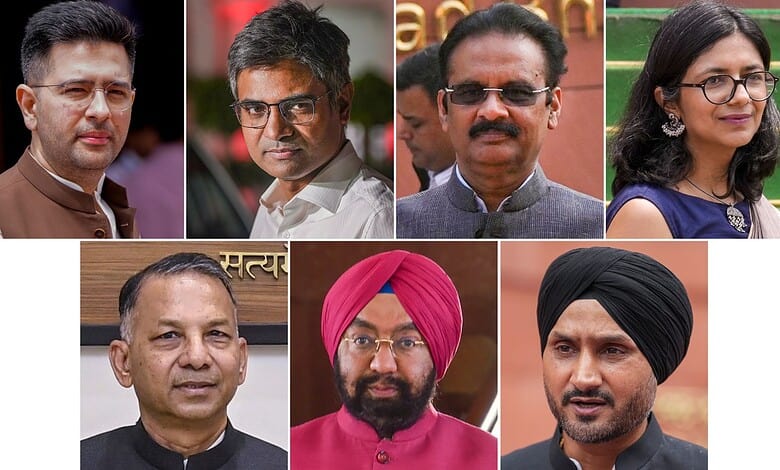 Rajya Sabha Chairman accepts merger of 7 AAP MPs with BJP