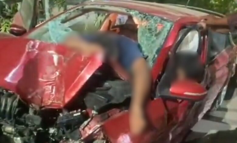 Laborers at Singareni mines get into car crash, one dead, three injured