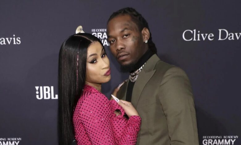 Cardi B and rapper Offset