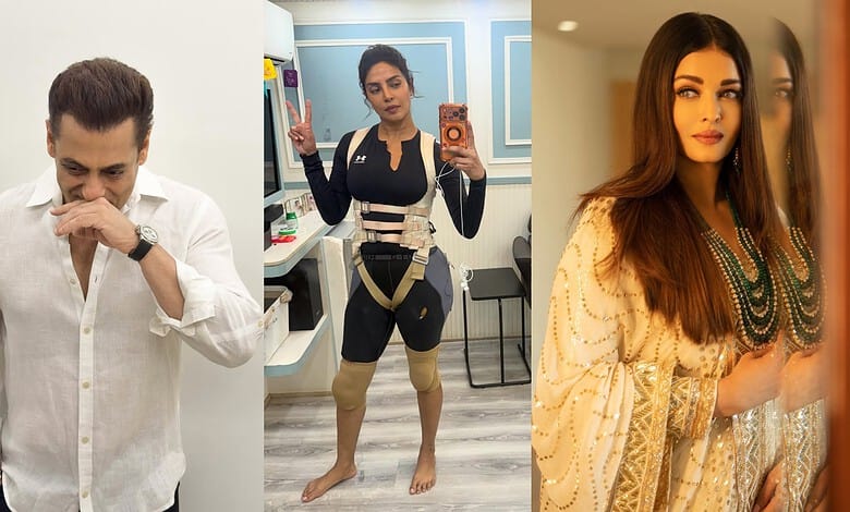Priyanka Chopra shares a photo of Salman Khan and Aishwarya Rai, sparking fans' excitement and admiration.
