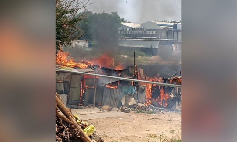 Hyderabad: Cylinder explosion at huts in Shamshabad, no casualties