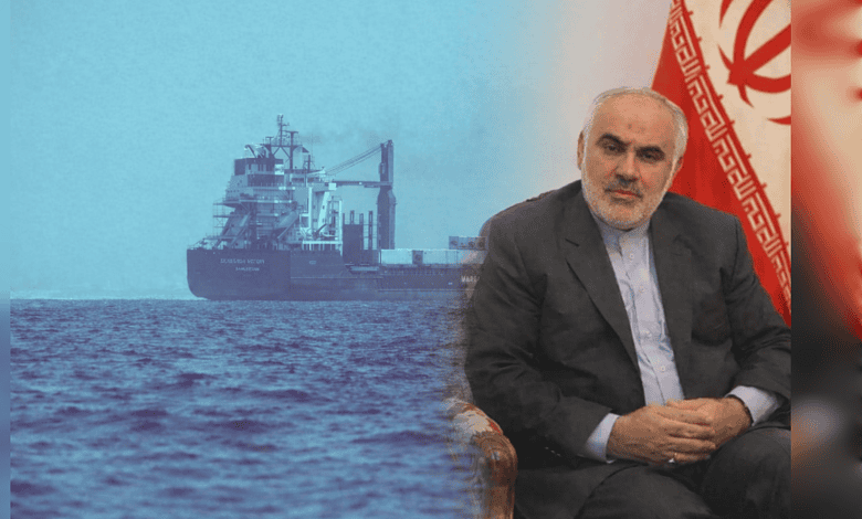 An Iranian official is summoned by India following an attack on Indian ships in the Strait of Hormuz, hig.