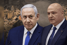 Composite image of Lebanon’s President Joseph Aoun (right) and Israel’s Prime Minister Benjamin Netanyahu (left).