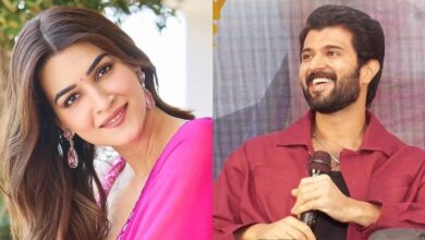 Kriti Sanon and Vijay Deverakonda