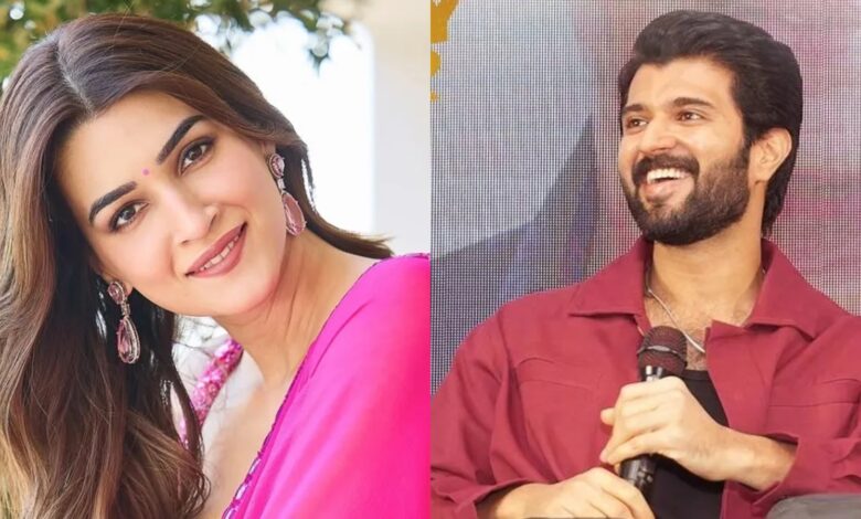 Kriti Sanon and Vijay Deverakonda