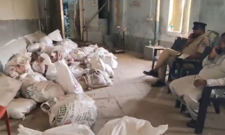 1,150 kg of goat heads, feet, offal seized from meat shop in Hyderabad's Balapur