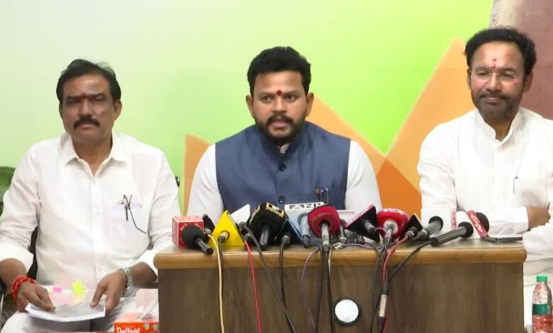 The image shows Union Civil Aviation Minister K Rammohan Naidu addressing media on Wednesday, April 8, 2026.